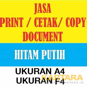 Jasa Foto Copy / Print / Cetak F4