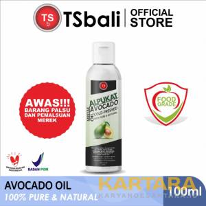 Minyak Alpukat Avocado Oil TSb 100ml Food Grade 100%Murni-Carrier Oil