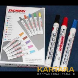 Spidol Whiteboard Snowman Bg 12
