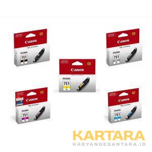 Tinta Cartridge CLI 751 B/C/M/Y/GY (5 colour)